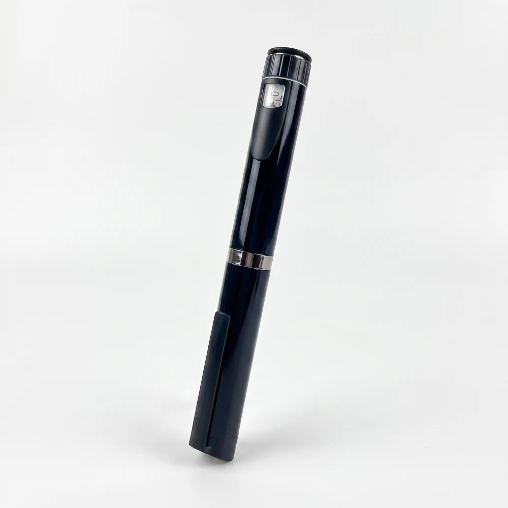 V3 pen in gunmetal — reusable 3ml cartridge injector pen
